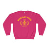Who Dat Pope Crewneck Sweatshirt, Unisex Sweatshirt, Fun Graphic Sweatshirt, Unique Gift, Casual Wear, Comfortable Fashion