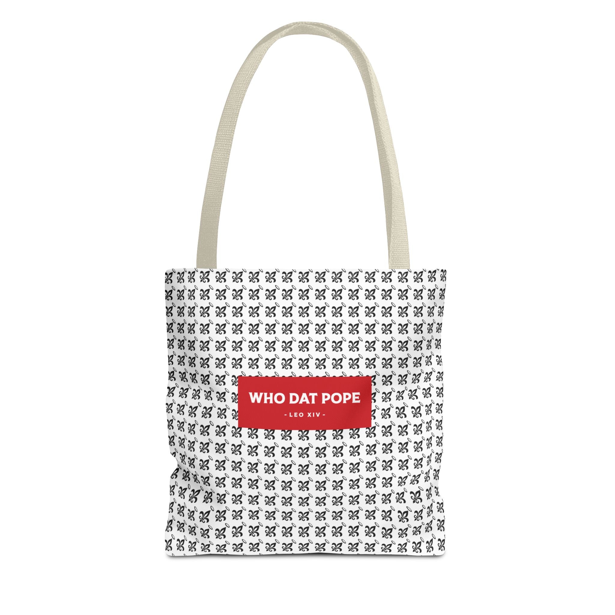Who Dat Pope Pattern Tote Bag