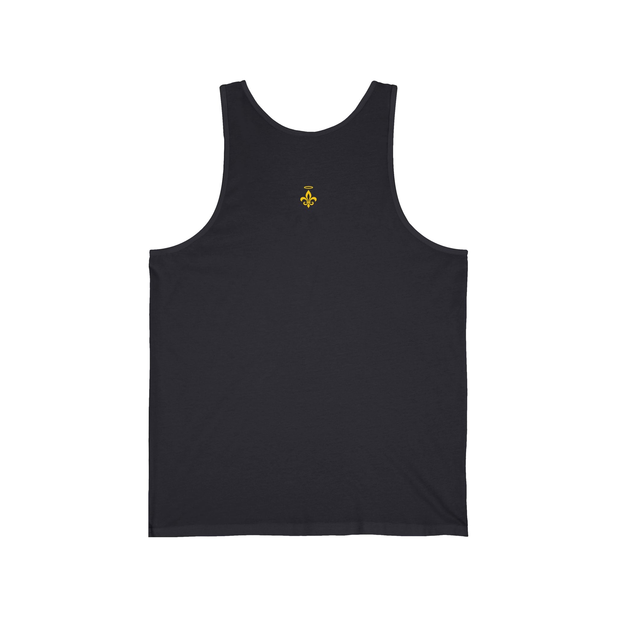Stylish Unisex Jersey Tank - 'Who Dat Pope' Graphic Tee for Festivals, Beach Days, Gifts, Casual Wear, Summer Events