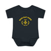Infant Baby Rib Bodysuit with 'Who Dat Pope' Design, Cute Baby Outfit, Funny Baby Clothes, Newborn Gift, Baptism Outfit, Seasonal [...]