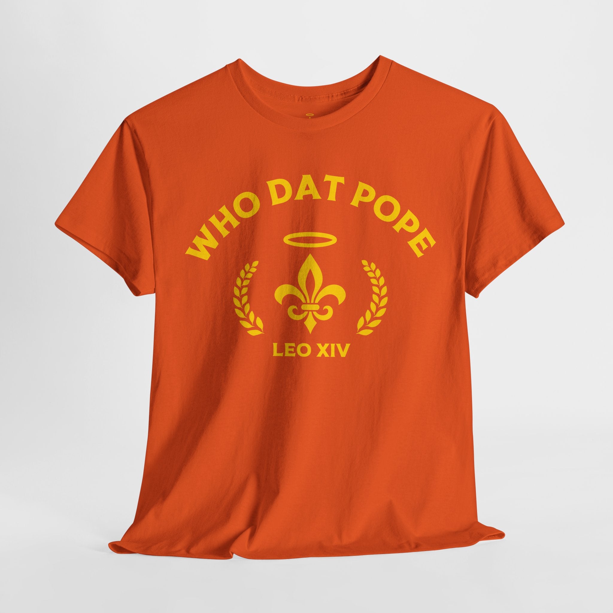 Who Dat Pope T-Shirt | Unisex Heavy Cotton Tee | Gift for Pope Lovers | Mardi Gras Apparel