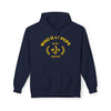 Who Dat Pope Hoodie | Unisex Brown Fleece Sweatshirt | Perfect Gift for Pope & Saints Fans