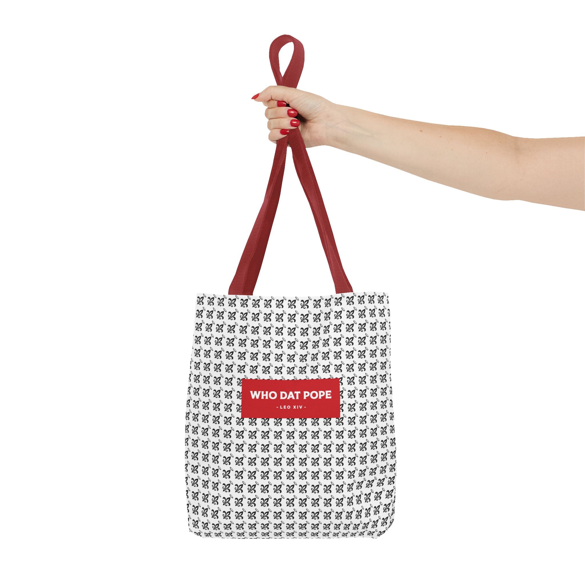 Who Dat Pope Pattern Tote Bag
