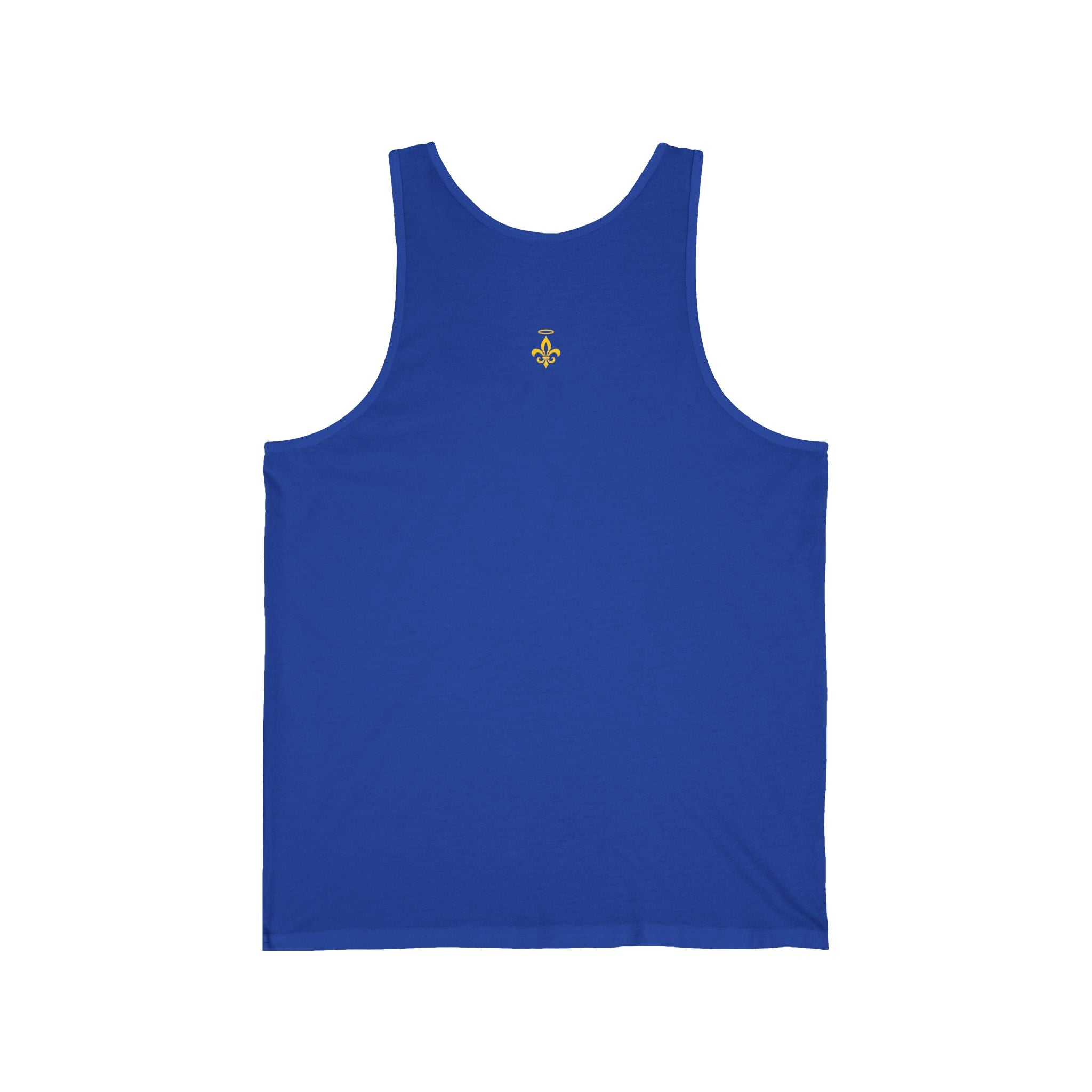 Stylish Unisex Jersey Tank - 'Who Dat Pope' Graphic Tee for Festivals, Beach Days, Gifts, Casual Wear, Summer Events