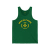 Stylish Unisex Jersey Tank - 'Who Dat Pope' Graphic Tee for Festivals, Beach Days, Gifts, Casual Wear, Summer Events
