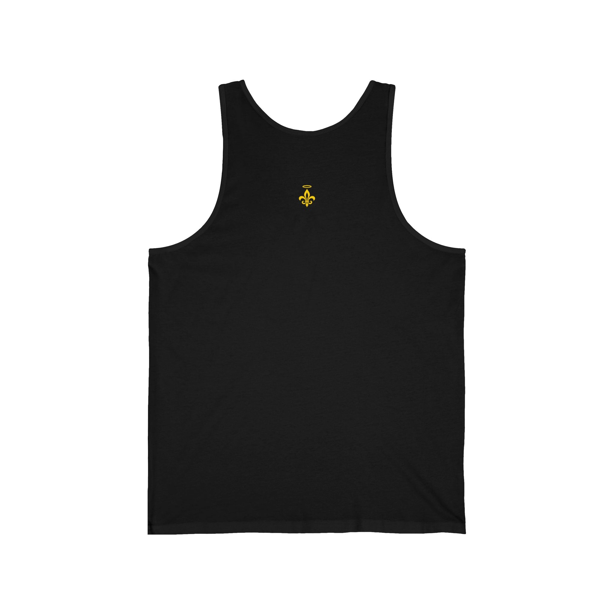 Stylish Unisex Jersey Tank - 'Who Dat Pope' Graphic Tee for Festivals, Beach Days, Gifts, Casual Wear, Summer Events