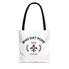 Who Dat Pope Tote Bag (Blood & Bred Version)